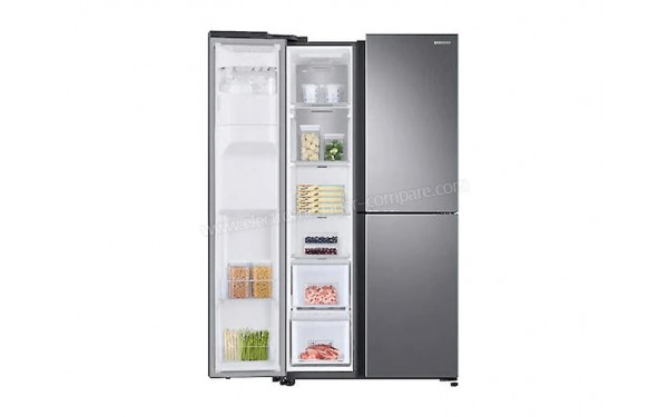 SAMSUNG RS68N8670S9 - Vue de l'int&eacute;rieur partie cong&eacute;lateur