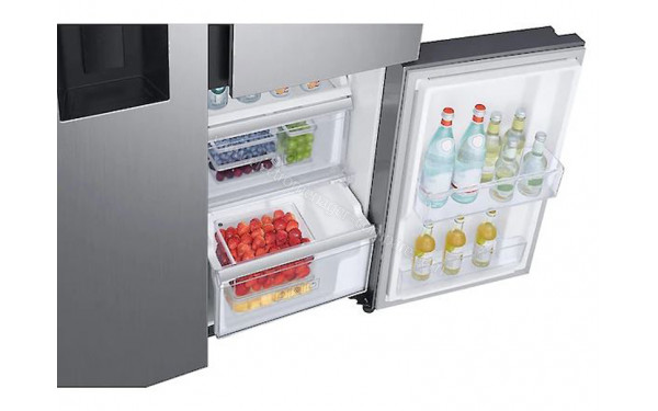 SAMSUNG RS68N8670S9 - Vue de l'int&eacute;rieur partie basse du r&eacute;frig&eacute;rateur