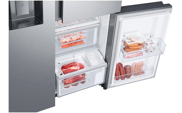 SAMSUNG RS68N8671SL - Vue (n&deg;2) de l'int&eacute;rieur compartiment fra&icirc;cheur