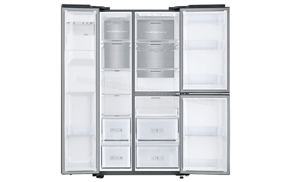 SAMSUNG RS68N8671SL - Vue de l'int&eacute;rieur vide