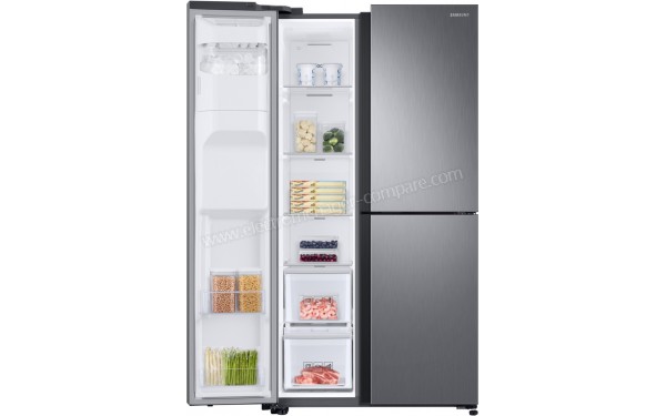 SAMSUNG RS68N86F0S9 - Vue de l'int&eacute;rieur de partie cong&eacute;lateur