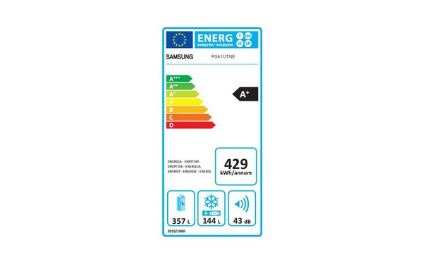 SAMSUNG RSA1UTNE - &Eacute;tiquette &eacute;nergie