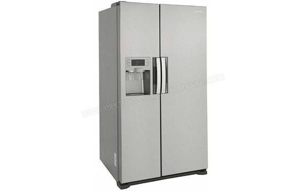 SAMSUNG RSH7UNSP - Vue 3/4 gauche (cr&eacute;dit : Darty)