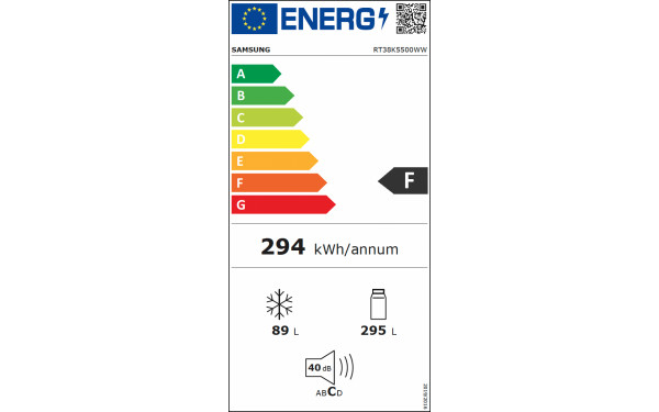 SAMSUNG RT38K5500WW - &Eacute;tiquette &eacute;nergie v2