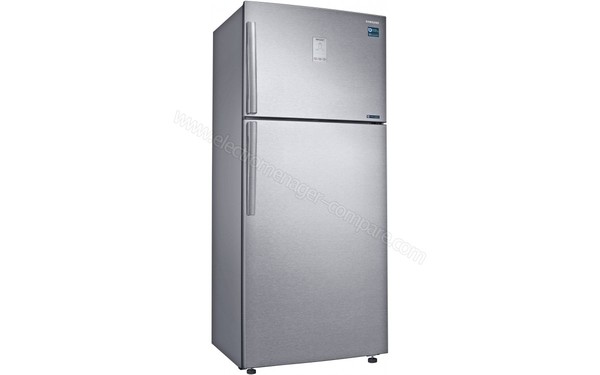 SAMSUNG RT53K6315SL - Vue 3/4 gauche (cr&eacute;dit : Boulanger)