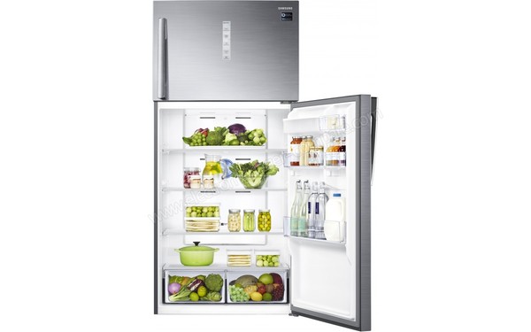 SAMSUNG RT62K7110S9 - Vue de l'int&eacute;rieur r&eacute;frig&eacute;rateur (cr&eacute;dit : Boulanger)