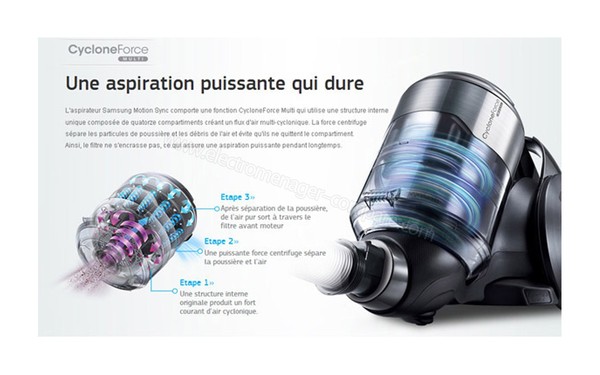 SAMSUNG SC07F80HD - Pr&eacute;sentation 3