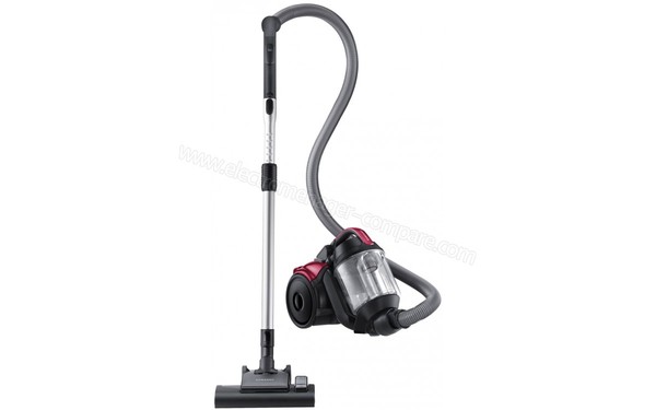 SAMSUNG SC07K51F0V - Vue 3/4 gauche avec brosse 2 positions