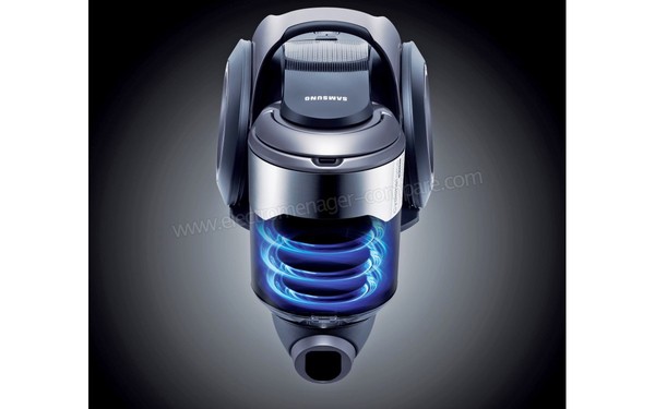 SAMSUNG SC20F70HA - Vue du Syst&egrave;me cyclonique (cr&eacute;dit : Boulanger)