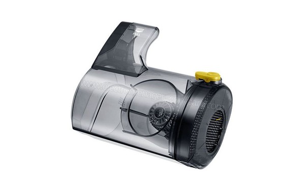 SAMSUNG SR20H9051U - Vue du bac &agrave; poussi&egrave;res (cr&eacute;dit : Boulanger)