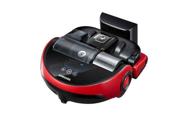 SAMSUNG SR20J902FU - Vue de l'arri&egrave;re avec station de charge