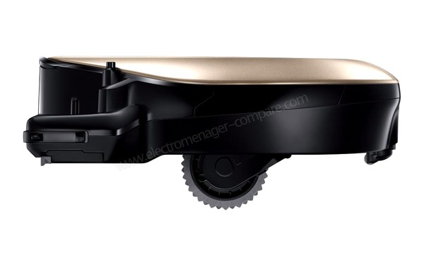 SAMSUNG SR2FM7070WD - Vue de profil avec roue (cr&eacute;dit : Boulanger)