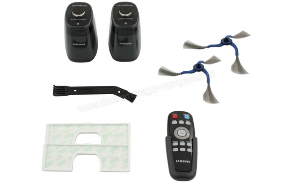 SAMSUNG SR8840 - Murs virtuels / brosses lat&eacute;rales / filtre / t&eacute;l&eacute;commande