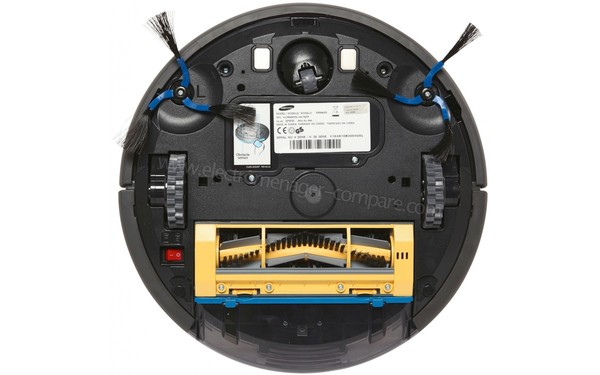 SAMSUNG SR8895 - Vue du dessous (cr&eacute;dit : Boulanger)