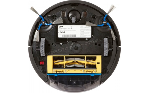 SAMSUNG SR8F36 - Vue du dessous (cr&eacute;dit : Boulanger)