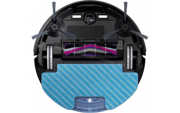 SAMSUNG VR05R503PWG/WA - Vue du dessous avec lingette