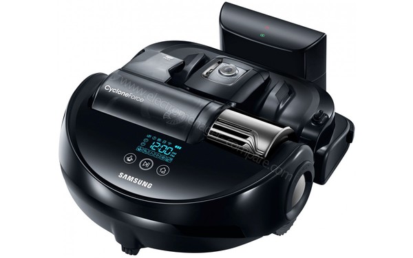 SAMSUNG VR20J9259UC - Vue 3/4 droite avec base de charge