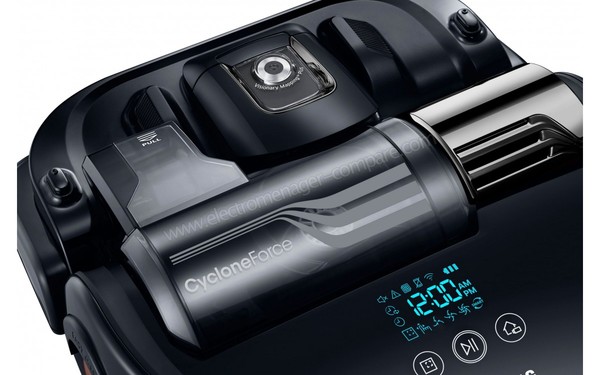 SAMSUNG VR20K9350WK/SB - Vue du bac &agrave; poussi&egrave;re