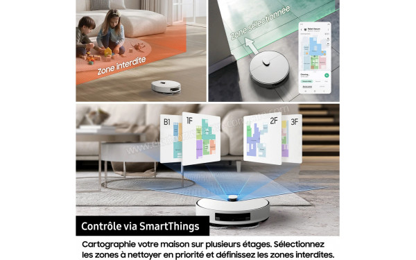 SAMSUNG VR7MD97A14G - Cont&ocirc;le via SmartThings