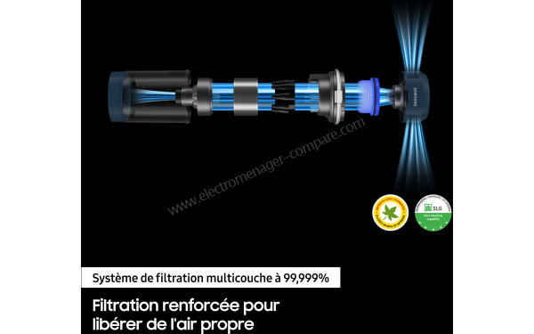 SAMSUNG VS15A60AGR5/GE - Syst&egrave;me de filtration