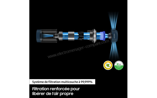 SAMSUNG VS20A95843B - Mise en situation
