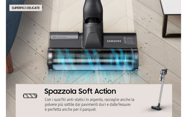 SAMSUNG VS20B75ACR5/GE - Mise en situation