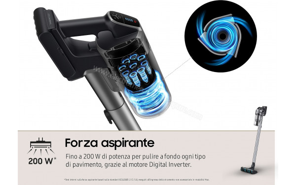SAMSUNG VS20B75ACR5/GE - Mise en situation