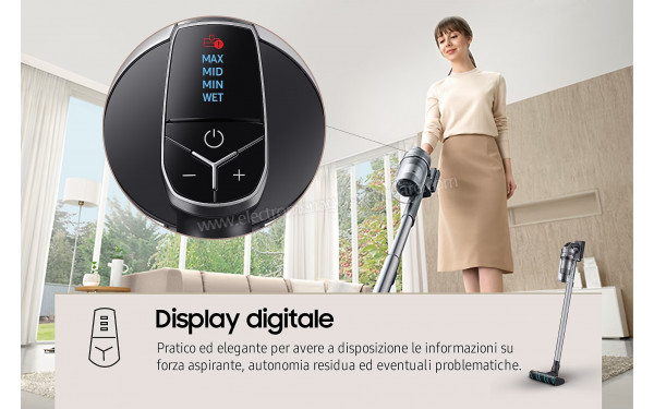 SAMSUNG VS20B75ACR5/WA - Boutons de commandes