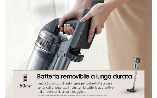 SAMSUNG VS20B75ACR5/WA - Batterie amovible