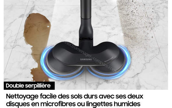 SAMSUNG VS20B75BDR5 - Double serpilli&egrave;res