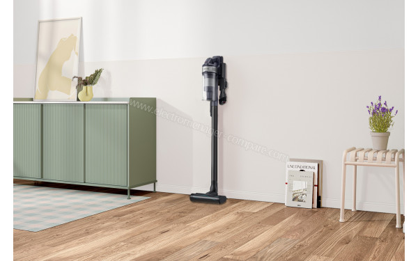 SAMSUNG VS20B75BDR5 - Vue sur la station murale de chargement