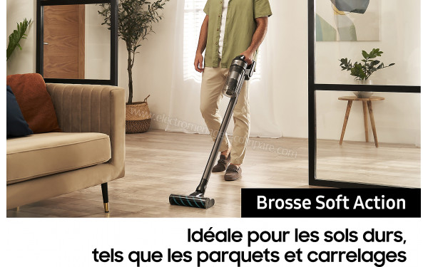 SAMSUNG VS20B75BER1 - Brosse Soft Action