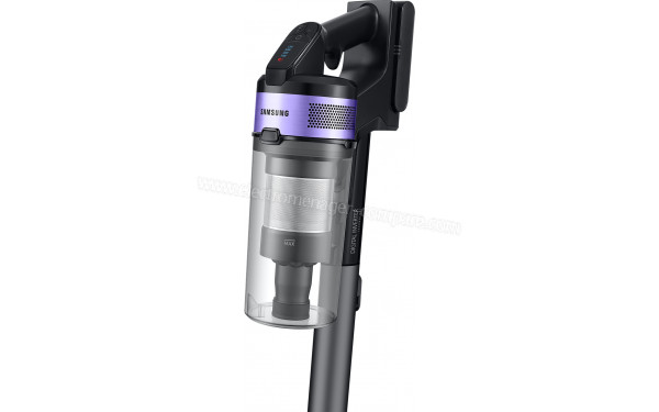 SAMSUNG VS20B75BGR4 - Vue sur la station de chargement 3/4 droite