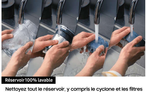 SAMSUNG VS20B95823W/GE - Nettoyage du r&eacute;servoir