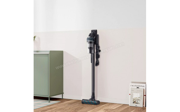 SAMSUNG VS20C85G7TB - Vue sur la station murale de chargement