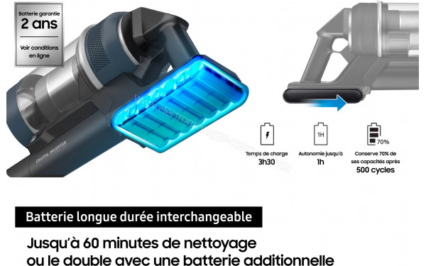 SAMSUNG VS20C95E4TB - Batterie interchangeable