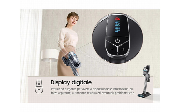 SAMSUNG VS20R9044T2 - Mise en situation