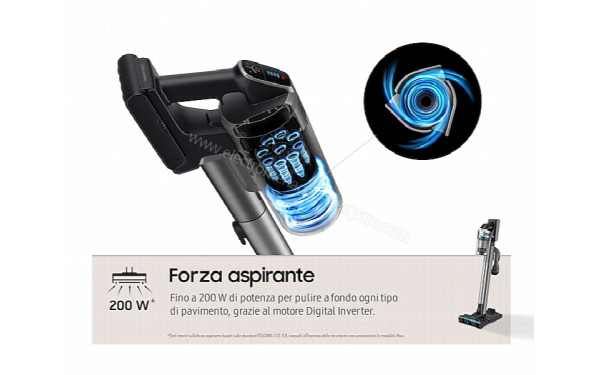 SAMSUNG VS20R9044T2/ET - Mise en situation