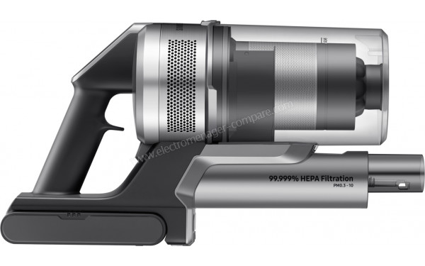 SAMSUNG VS20R9046S3 - Vue de profil mode &agrave; main