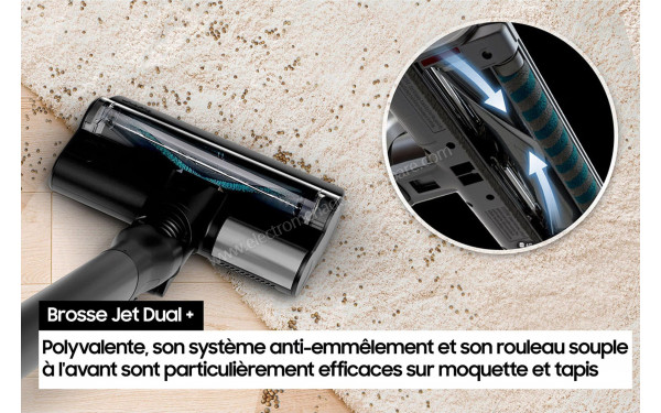 SAMSUNG VS70H25XFT - Brosse Jet Dual+