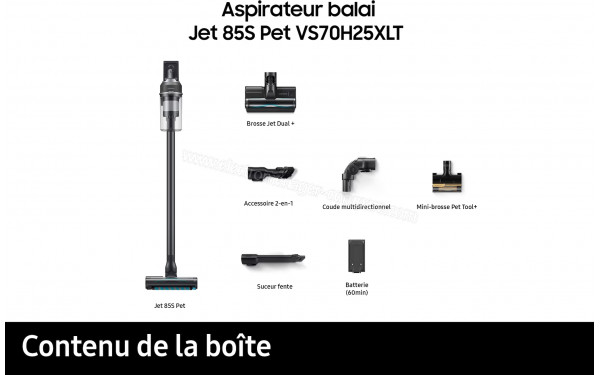 SAMSUNG VS70H25XLT - Accessoires