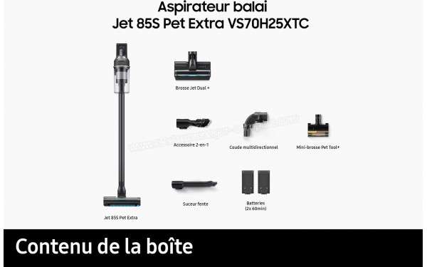 SAMSUNG VS70H25XTC - Accessoires
