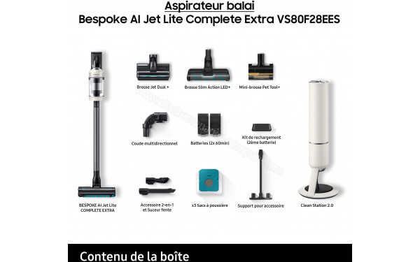 SAMSUNG VS80F28EES - Accessoires