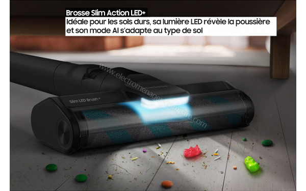 SAMSUNG VS90F40EEK - Brosse Slim Action LED+