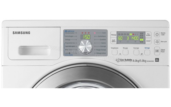 SAMSUNG WD0804W8E - Panneau de commandes