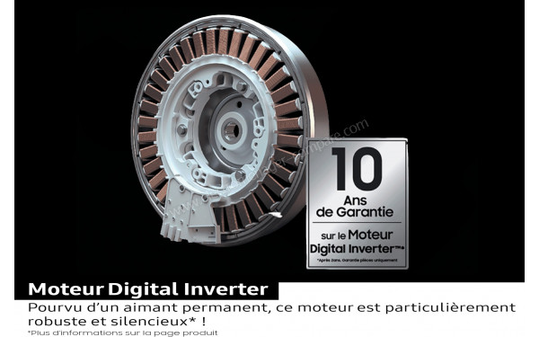 SAMSUNG WD10HG6U34BE - Moteur Digital Inverter
