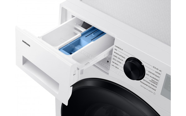 SAMSUNG WD11DG5B15BH - Zoom sur le tiroir lessiviel