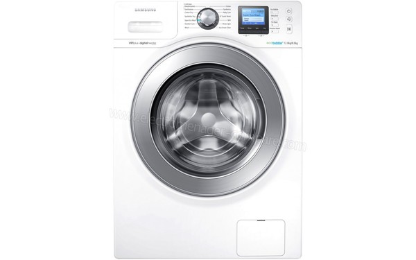 SAMSUNG WD12F9C9U4W - Vue de face