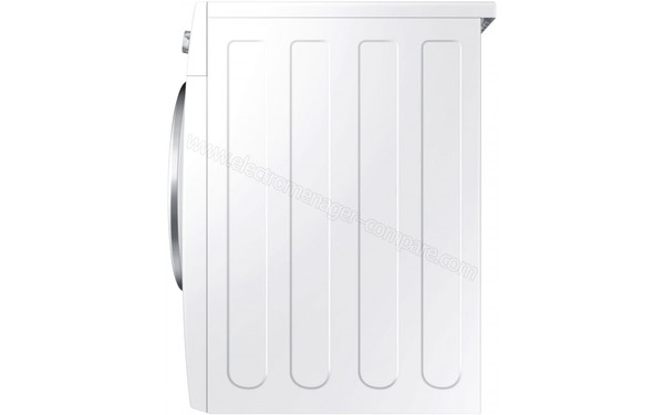 SAMSUNG WD12F9C9U4W - Vue de profil