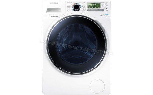 SAMSUNG WD12J8400GW - Vue de face (cr&eacute;dit : Boulanger)